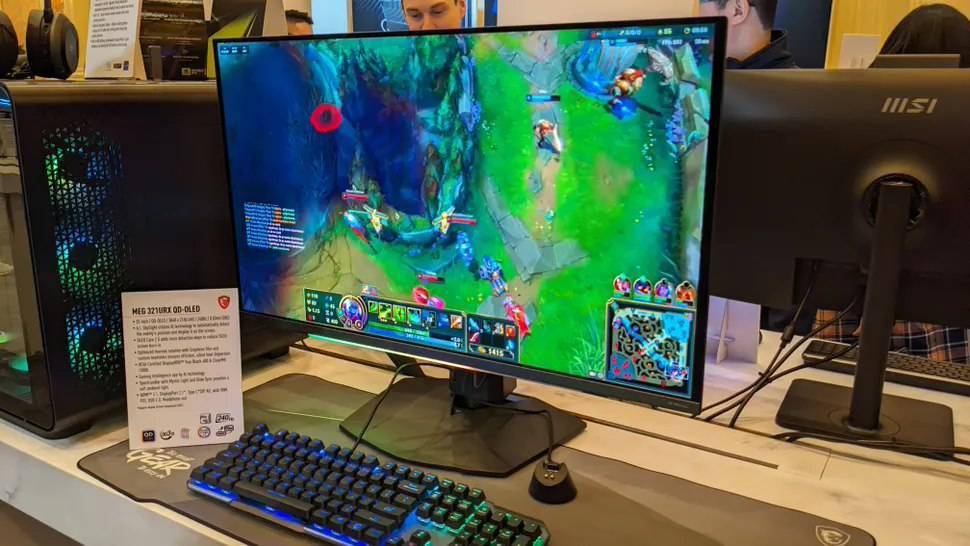 微星新款QD-OLED显示器自带“外挂”：AI技术可实时显示敌人位置