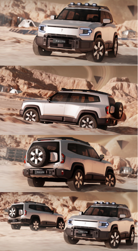 曝光!全新深蓝G318 SUV,预计起价30万,具备增程式动力和拖车能力