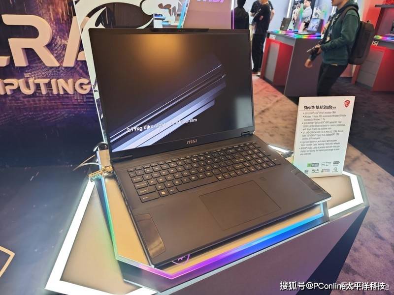 2024 CES:微星引领AI工作室新趋势,推出Ultra处理器+40系独立显卡产品