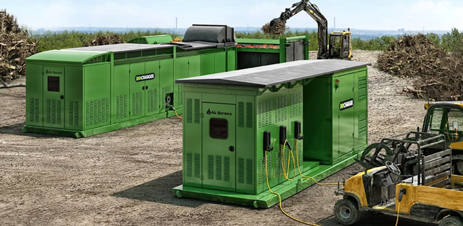 通过烧木柴发电的汽车充电器 BioCharger 发布,用于林场作业等
