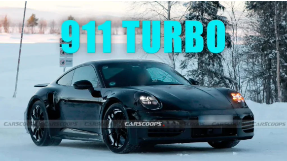 保时捷911 Turbo中期改款曝光,混动系统抢眼亮相