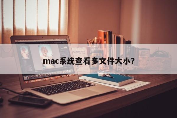 mac系统查看多文件大小?