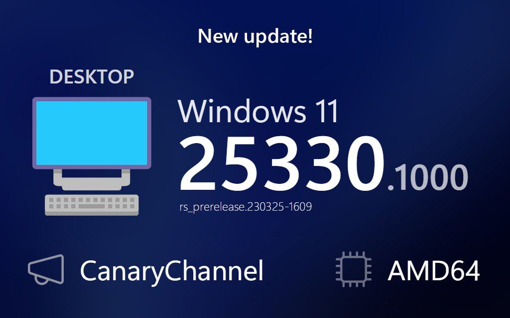 今日更新:Win11 Build 25330 预览版优化 Surface Dial 设置页面
