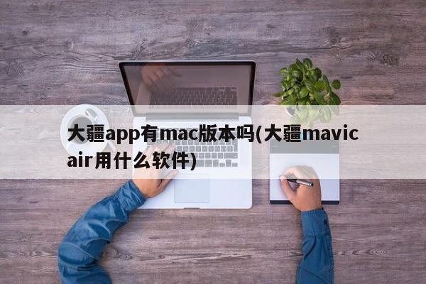 大疆Mavic Air可在Mac上使用的应用程序是什么?