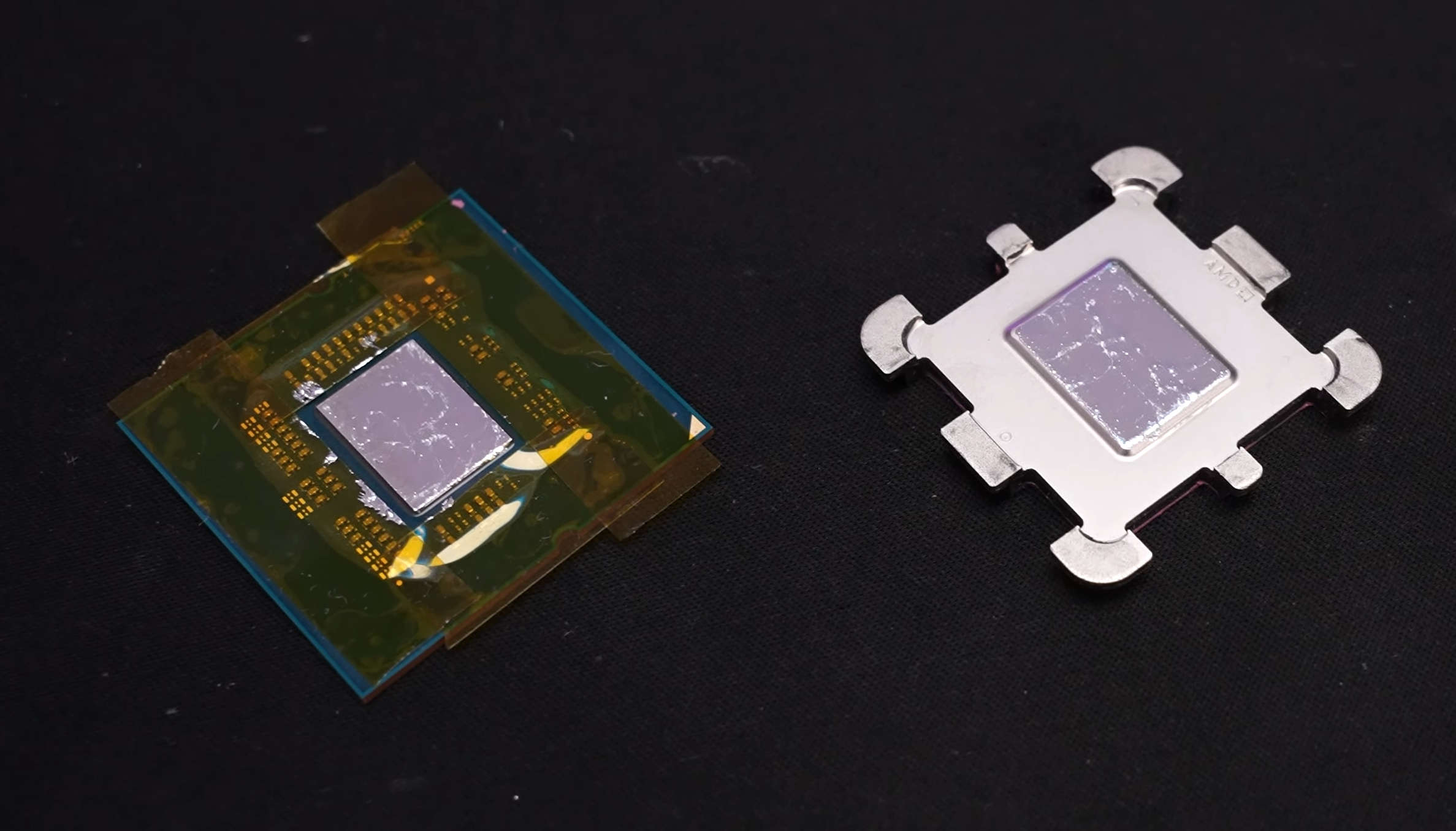 AMD 锐龙 R7 8700G APU 首次实现“开盖”,液金散热可使温度降低 25℃