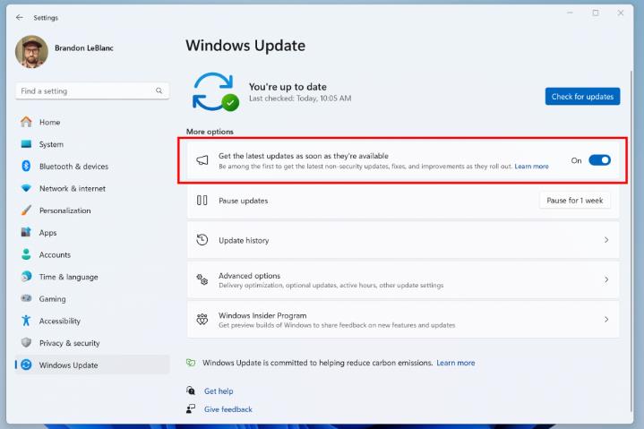Windows11 RP Build 22621.2361预览版更新发布:网站将提供更个性化的体验!