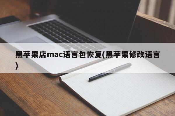 修复黑苹果系统的语言包