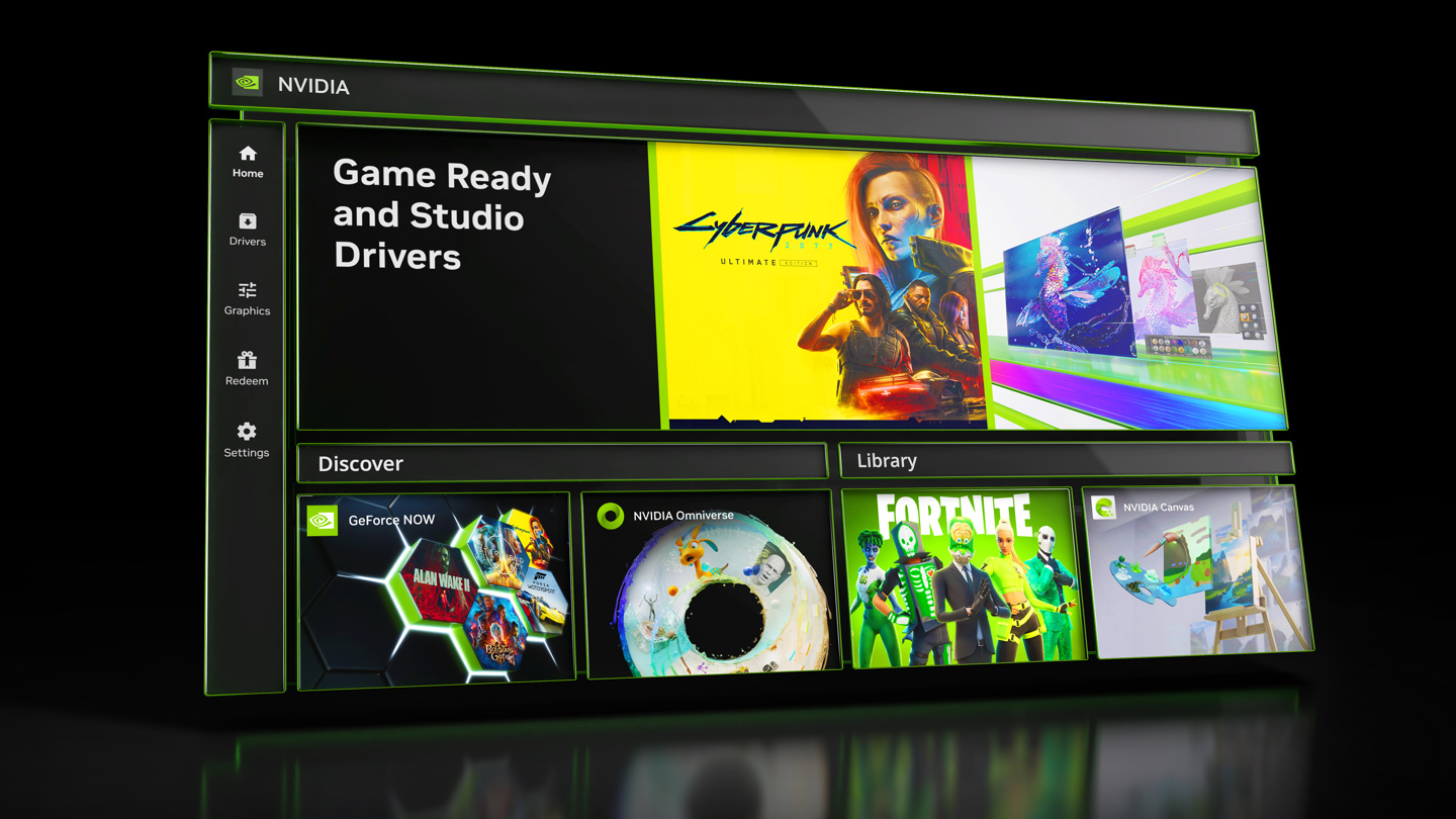 英伟达发布最新版本的 NVIDIA App 控制面板,配备 551.61 驱动