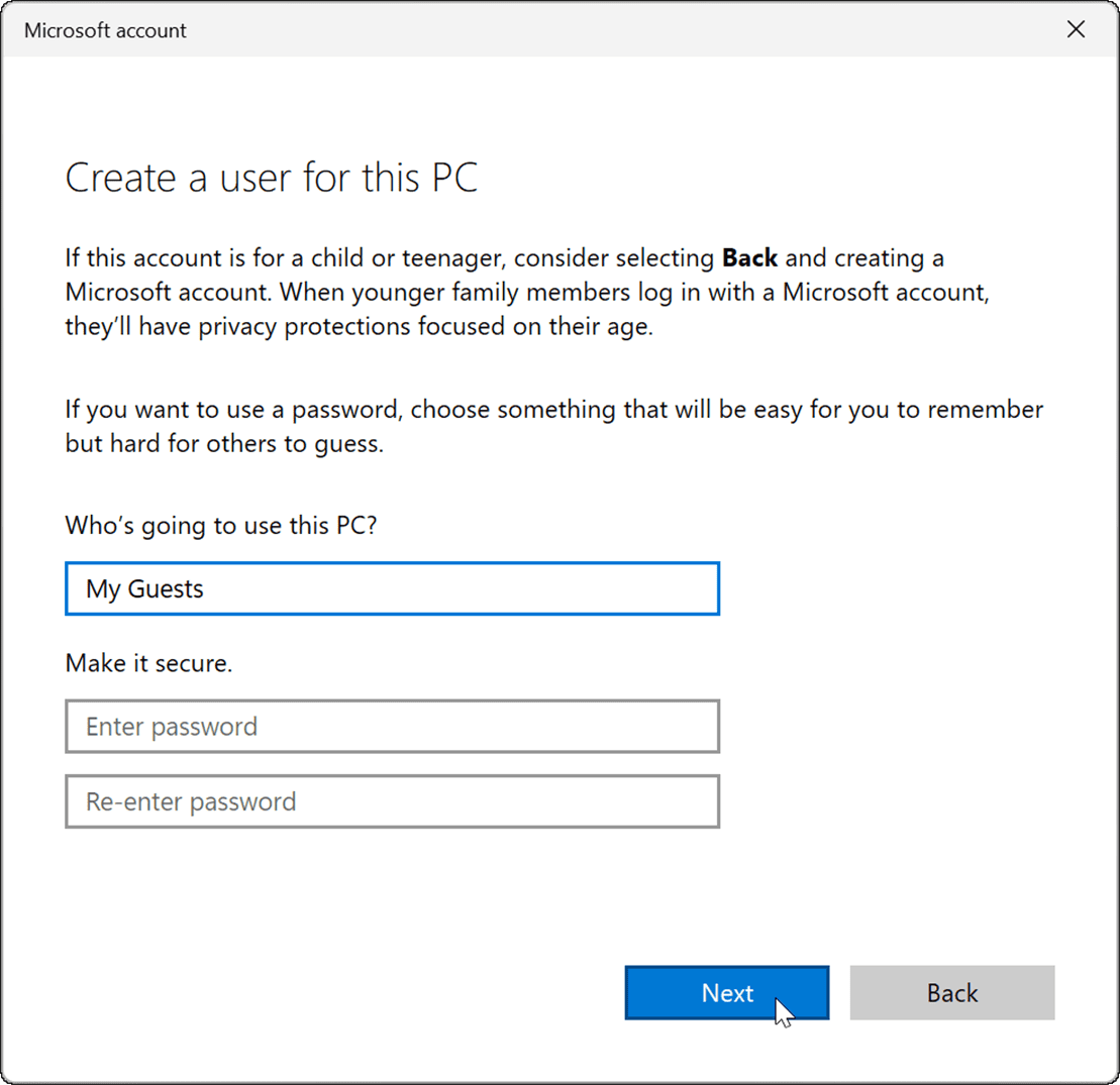 win11如何开启访客模式?Win11创建访客账户教程