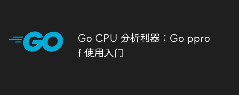 Go CPU 分析利器:Go pprof 使用入门
