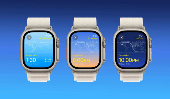 苹果重塑界面:全新watchOS 10世界时钟引领视觉新风尚