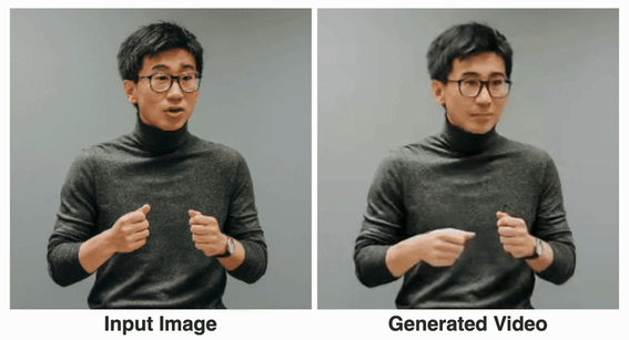 谷歌发布“Vlogger”模型:单张图片生成10秒视频