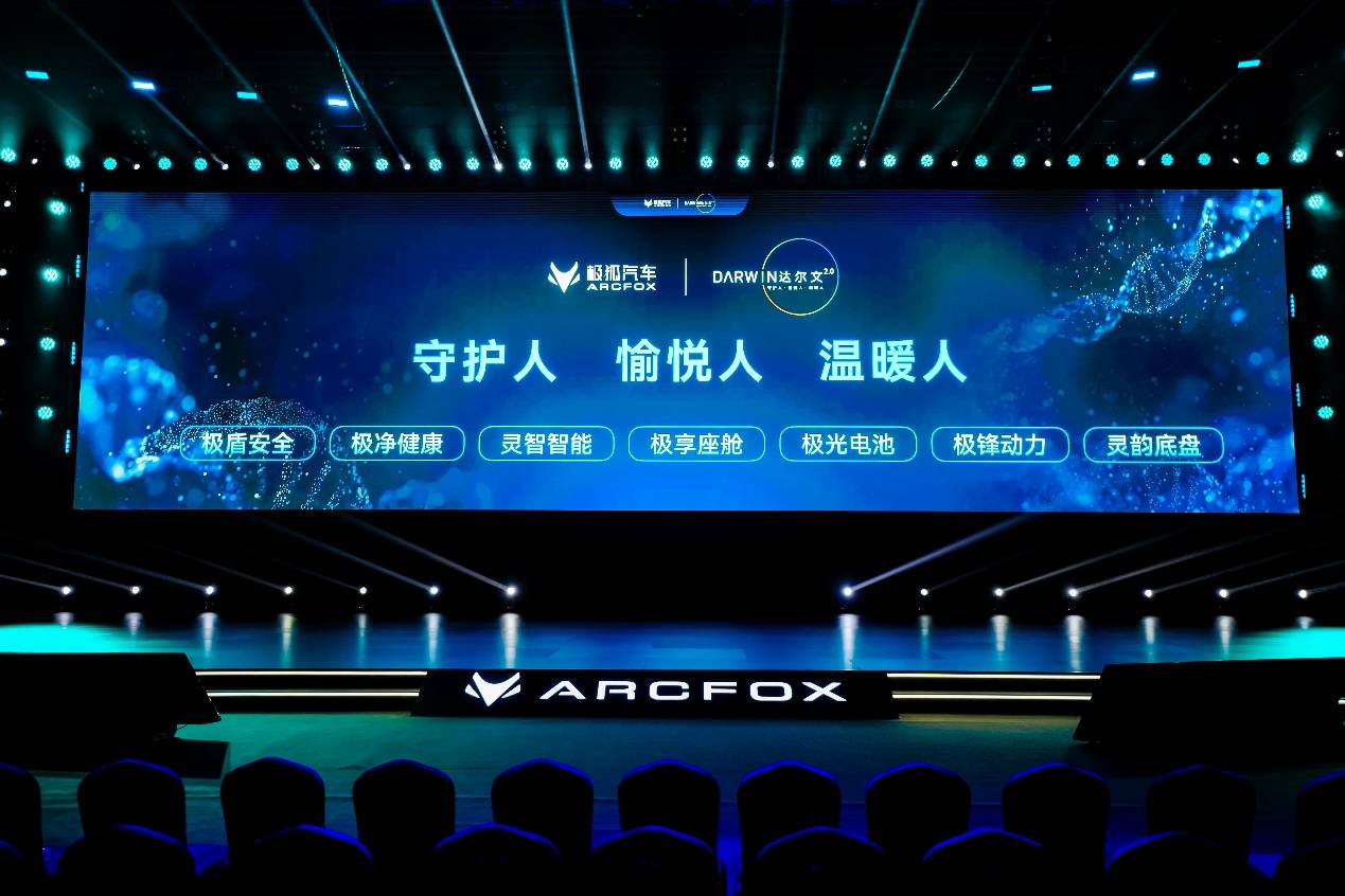 北汽极狐发布达尔文2.0技术体系,引领新能源汽车技术迈向新高度