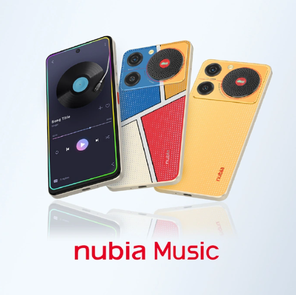 努比亚推出复古风音乐手机nubia Music,MWC 2024上大放异彩