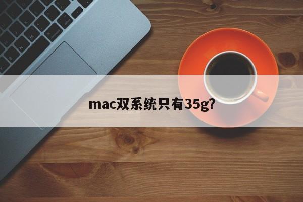 mac双系统只有35g?