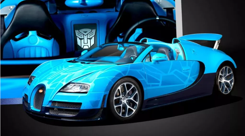 “变形金刚”定制版布加迪Veyron GS Vitesse将亮相拍卖场,全球仅此一辆!