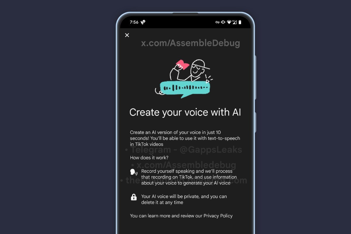 TikTok 正开发 AI 语音克隆功能,只需 10 秒即可复制你的音色