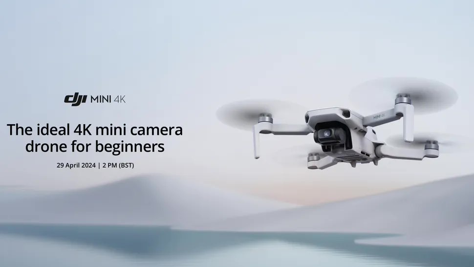 大疆 Mini 4K 无人机 4 月 29 日发布，有望接任 Mini 2 SE 机型