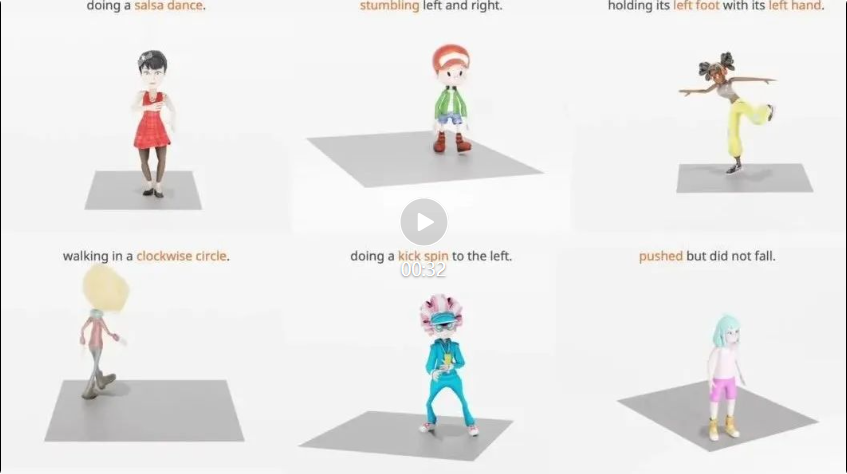 CVPR 2024 | 文本一键转3D数字人骨骼动画,阿尔伯塔大学提出MoMask框架