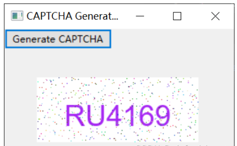 Python怎么用wxPython制作一个有趣的验证码生成器