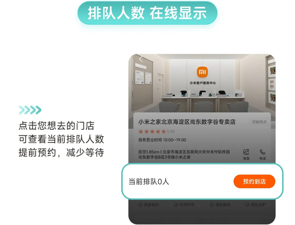 小米宣布门店预约服务升级:15 种品类可享一键订料,门店状态及物料情况实时可视