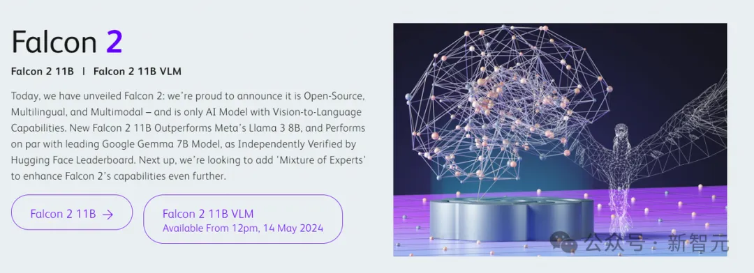 时隔一年Falcon回归!110亿参数5.5万亿token,性能超越Llama 3