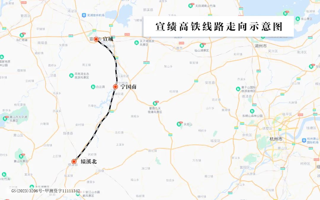 宣绩高铁进入静态验收阶段:设计时速 350 公里,年内开通
