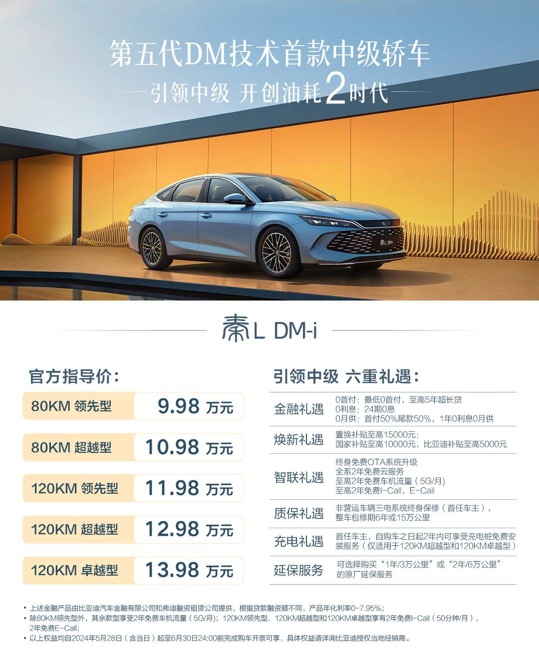 首搭第五代DM技术,“工业奇迹”秦L DM-i震撼上市