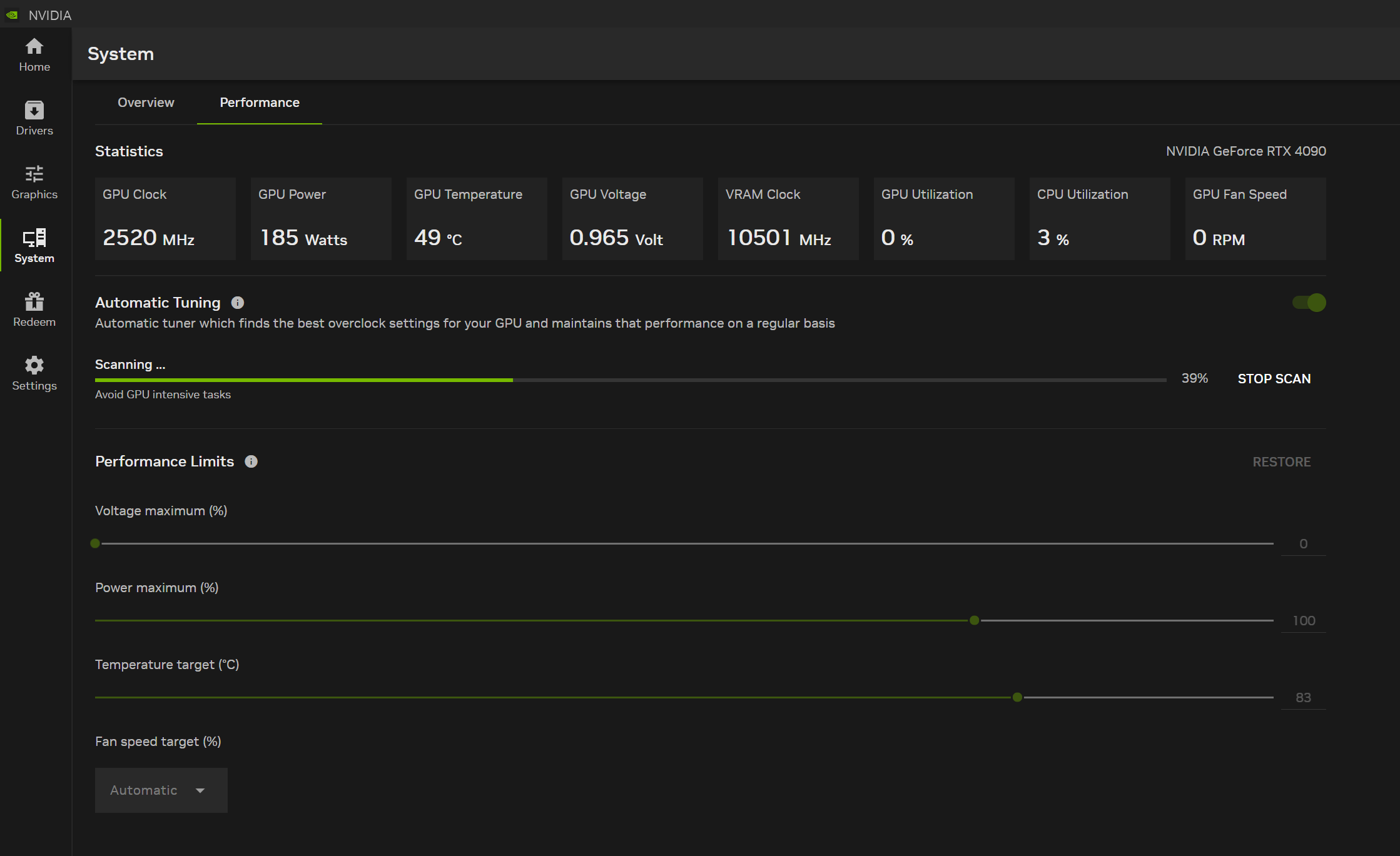 英伟达 NVIDIA App 测试版更新:支持 AV1 格式录制视频、一键性能调优