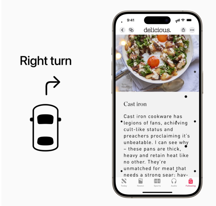 苹果iOS/iPadOS 18新增功能:车辆运动提示,助力缓解晕车