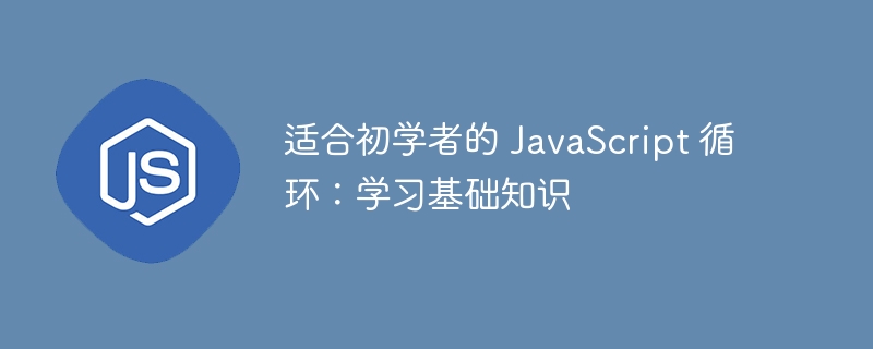 适合初学者的 JavaScript 循环:学习基础知识