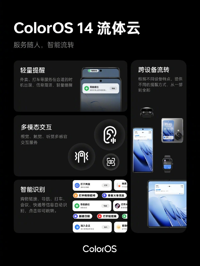 OPPO ColorOS 15全新升级,被曝支持灵动岛、分离式控制中心等功能