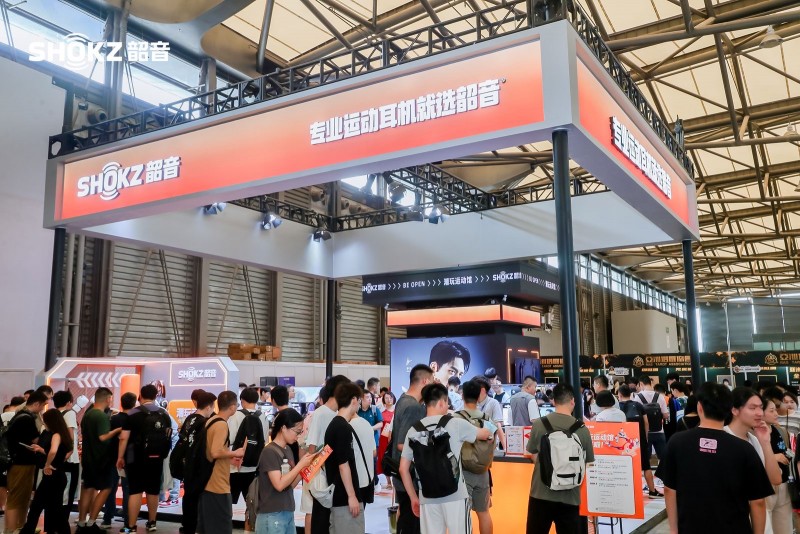 运动潮玩新体验!Shokz韶音携全系运动耳机产品闪耀ChinaJoy 2024