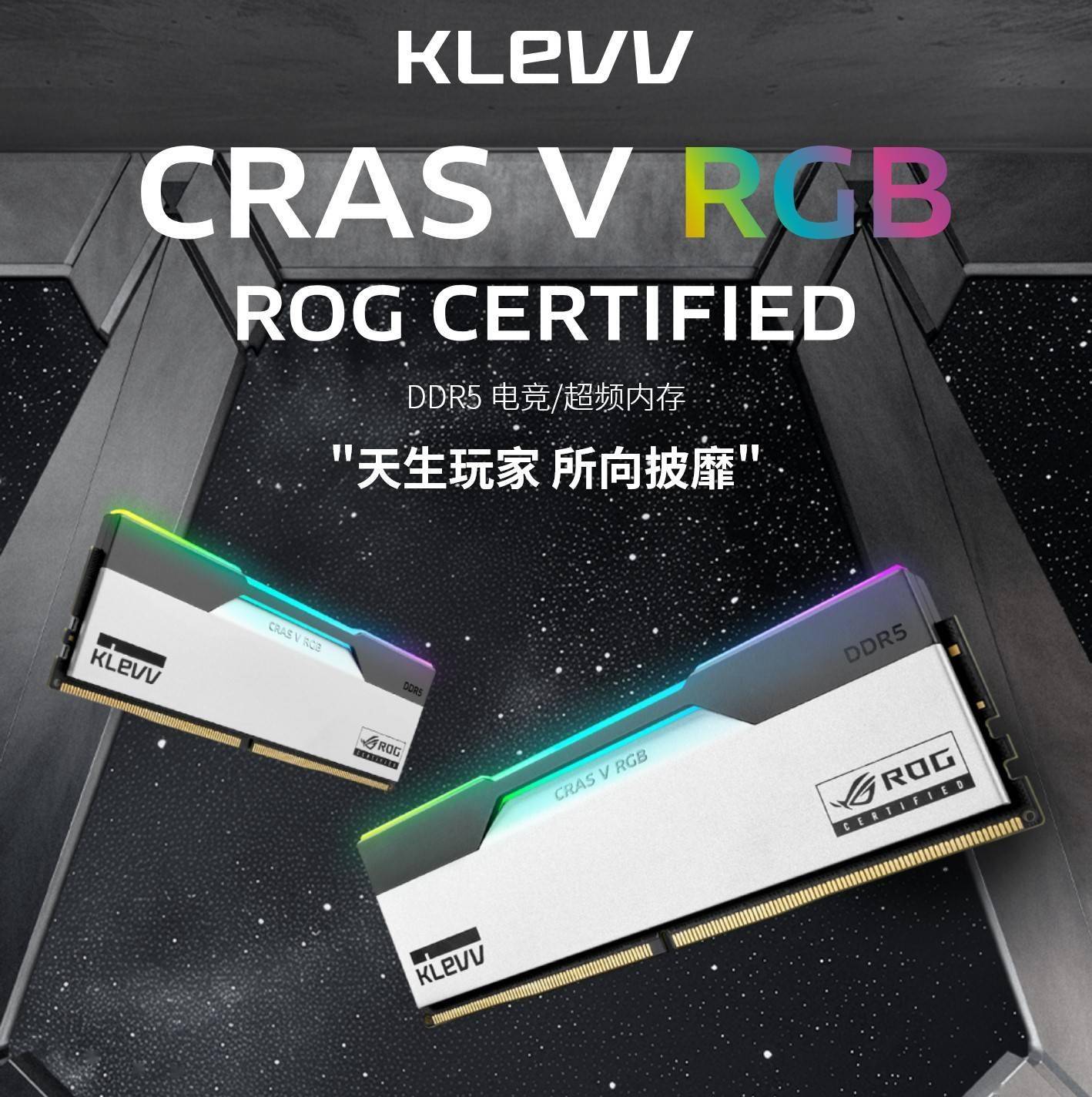 ROG认证来袭!科赋CRAS V RGB DDR5内存条有何魔力?