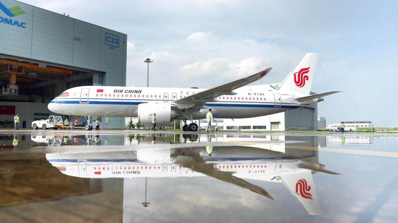国航首架 C919 国产大飞机首航在即:预计 9 月 10 日投入商业运营,执飞京沪、京杭航线