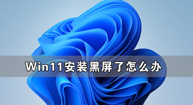 Win11安装黑屏了 Win11黑屏怎么办