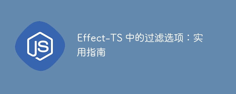 Effect-TS 中的过滤选项:实用指南