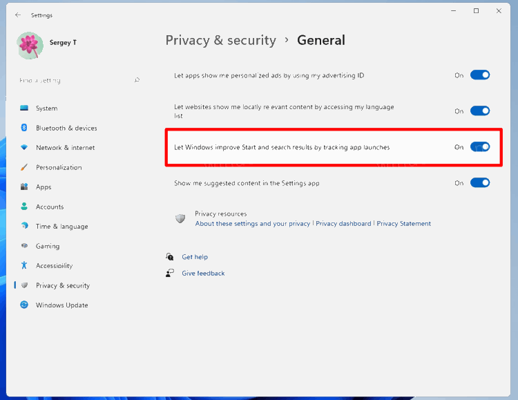 怎么在Windows11“开始”菜单中隐藏或显示最常用的应用程序