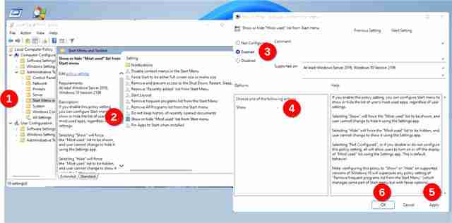 怎么在Windows11“开始”菜单中隐藏或显示最常用的应用程序