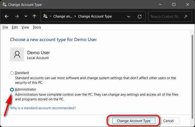 怎么在Windows11专业版中更改管理员