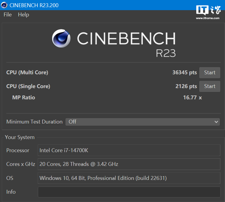 不必神话锐龙 7 7800X3D,酷睿 i7-14700KF 也很适合打游戏