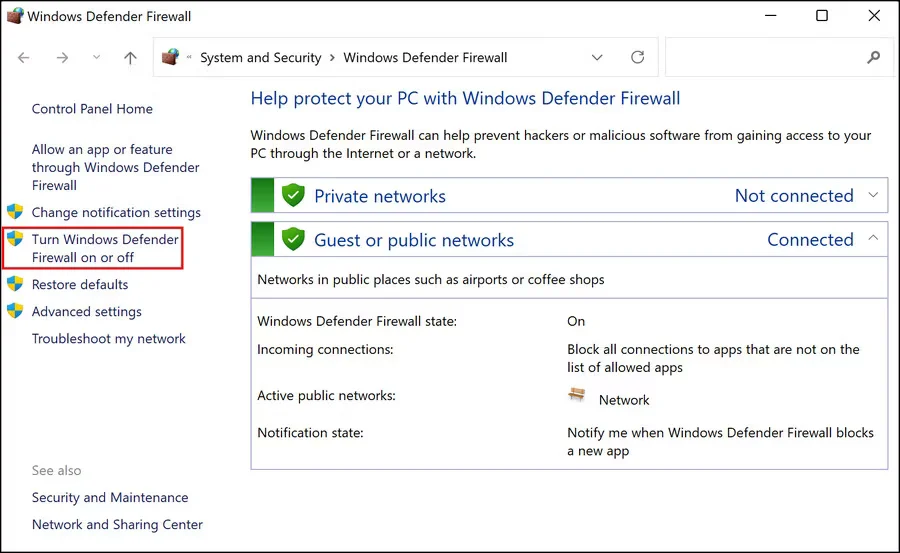 修复Windows发生意外网络错误问题的5种方法