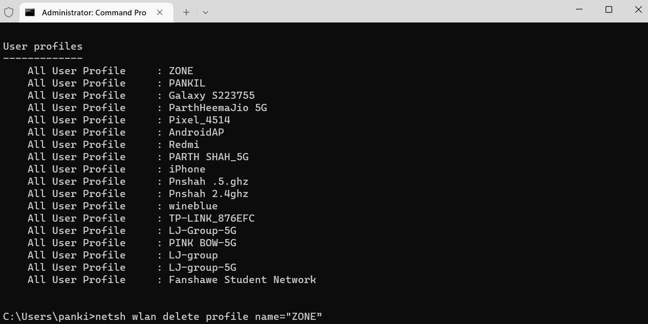 怎么从Windows 11中删除保存Wi-Fi网络的方法