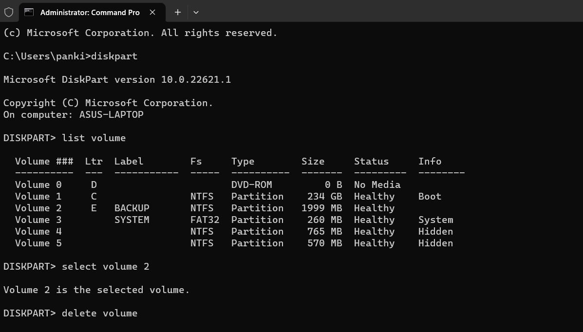 在Windows上删除驱动器分区的4种方法