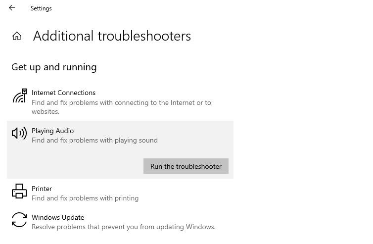 修复Windows 10中音频噼啪声的方法