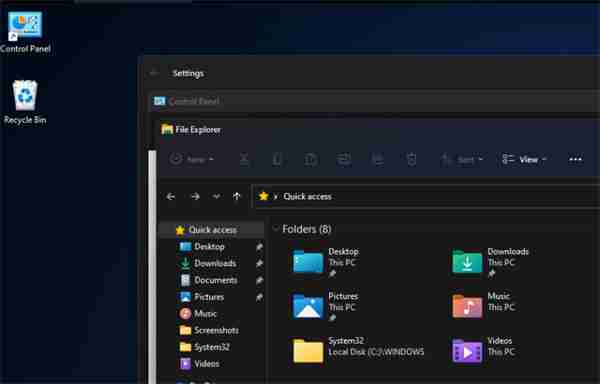 Win11改进了UI 新版Win11UI会是什么样子呢