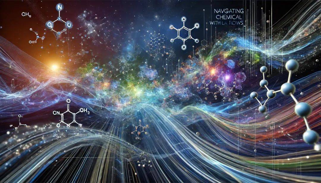 化学空间导航仪:流生成式AI引导分子属性控制