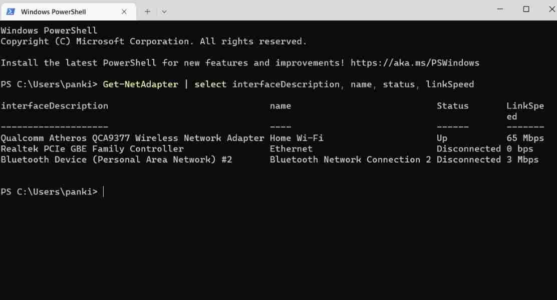 Windows上检查网络适配器速度的4种方法