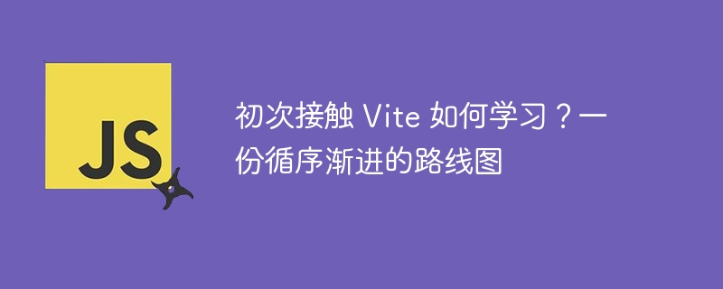 初次接触 Vite 如何学习?一份循序渐进的路线图