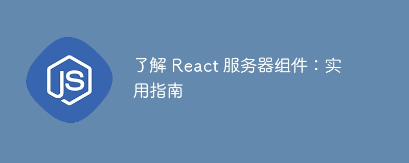 了解 React 服务器组件:实用指南